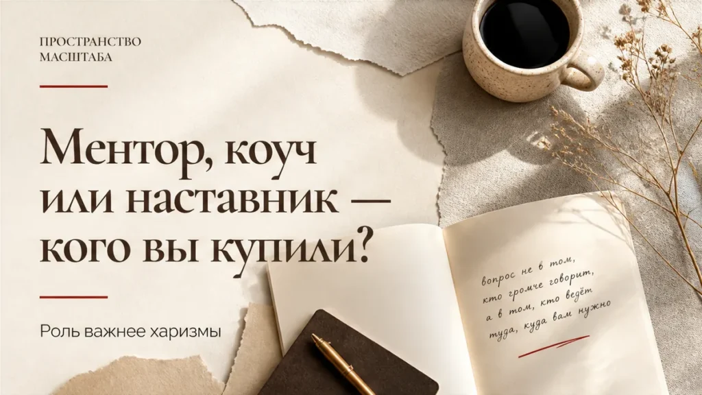 Что действительно даёт ментор — и чего от него не стоит ждать