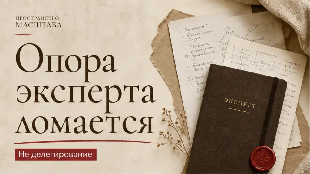Когда эксперт становится руководителем — и теряет прежнюю опору