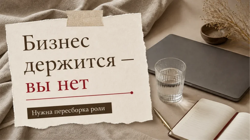 Не просто усталость: как руководитель теряет связь со смыслом работы