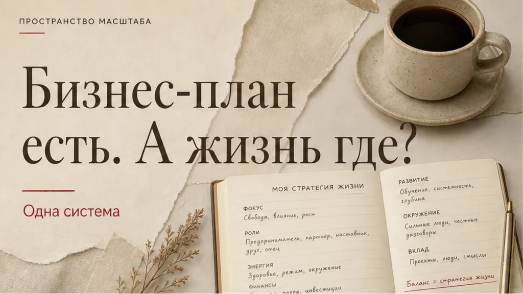 Когда стратегия бизнеса спорит со стратегией жизни